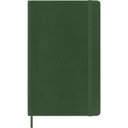 Kalender 12M Weekly Notebook 2026 Softcover Large Myrtle Green i gruppen  Papir & Blokk / Kalendere / 12 md kalendere hos Pen Store (136113)