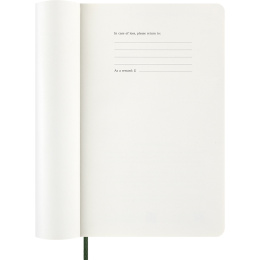 Kalender 12M Weekly Notebook 2026 Softcover Large Myrtle Green i gruppen  Papir & Blokk / Kalendere / 12 md kalendere hos Pen Store (136113)