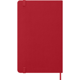 Kalender 12M Weekly Notebook 2026 Hardcover Large Red i gruppen  Papir & Blokk / Kalendere / 12 md kalendere hos Pen Store (136115)