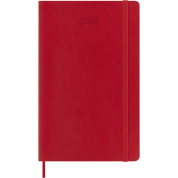 Kalender 12M Weekly Notebook 2026 Softcover Large Red i gruppen  Papir & Blokk / Kalendere / 12 md kalendere hos Pen Store (136116)