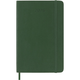 Kalender 12M Weekly Notebook 2026 Softcover Pocket Myrtle Green i gruppen  Papir & Blokk / Kalendere / 12 md kalendere hos Pen Store (136121)