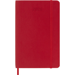 Kalender 12M Weekly Notebook 2026 Softcover Pocket Red i gruppen  Papir & Blokk / Kalendere / 12 md kalendere hos Pen Store (136124)