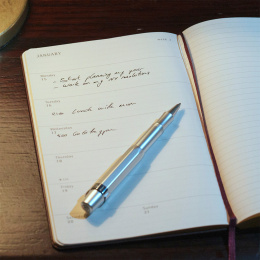 Kalender 12M Weekly Notebook 2026 Hardcover Pocket Sapphire Blue i gruppen  Papir & Blokk / Kalendere / 12 md kalendere hos Pen Store (136125)