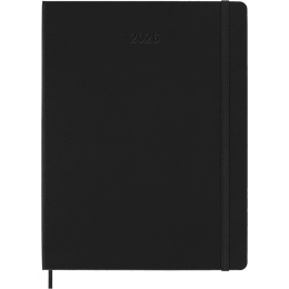 Kalender 12M Weekly Notebook 2026 Hardcover XL Black i gruppen  Papir & Blokk / Kalendere / 12 md kalendere hos Pen Store (136126)