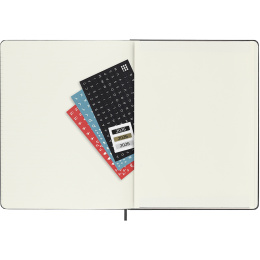 Kalender 12M Weekly Notebook 2026 Hardcover XL Black i gruppen  Papir & Blokk / Kalendere / 12 md kalendere hos Pen Store (136126)