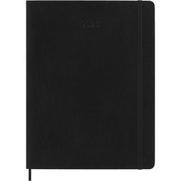 Kalender 12M Weekly Notebook 2026 Softcover XL Black i gruppen  Papir & Blokk / Kalendere / 12 md kalendere hos Pen Store (136127)