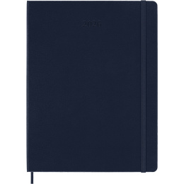 Kalender 12M Weekly Notebook 2026 Hardcover XL Sapphire Blue i gruppen  Papir & Blokk / Kalendere / 12 md kalendere hos Pen Store (136128)