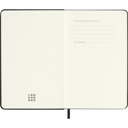 Kalender 12M Weekly Vertical 2026 Hardcover Pocket Black i gruppen  Papir & Blokk / Kalendere / 12 md kalendere hos Pen Store (136131)
