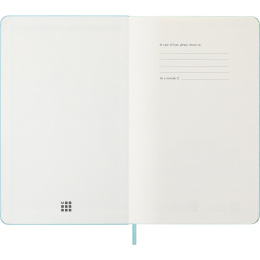 Kalender 12M Weekly Notebook 2026 Hardcover Large Aquamarine i gruppen  Papir & Blokk / Kalendere / 12 md kalendere hos Pen Store (136132)