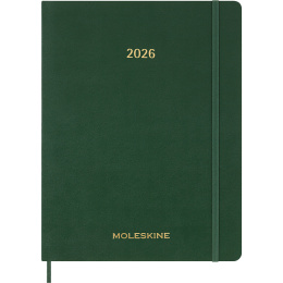 Kalender 12M Weekly Vertical 2026 Hardcover XXL Myrtle Green i gruppen  Papir & Blokk / Kalendere / 12 md kalendere hos Pen Store (136135)