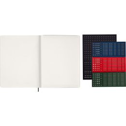 Kalender 12M Weekly Vertical 2026 Hardcover XXL Myrtle Green i gruppen  Papir & Blokk / Kalendere / 12 md kalendere hos Pen Store (136135)