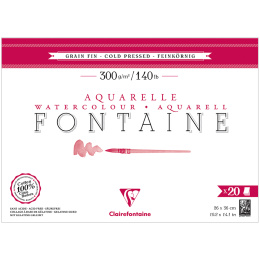 Fontaine Akvarellblokk CP 26x36 cm 300g i gruppen  Papir & Blokk / Artistblokk / Akvarellpapir hos Pen Store (136142)