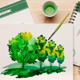 Fontaine Akvarellblokk Rough 26x36 cm 300g i gruppen  Papir & Blokk / Artistblokk / Akvarellpapir hos Pen Store (136154)