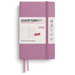 Kalender Weekly Planner & Notebook 2026 A6 Dusty Rose i gruppen  Papir & Blokk / Kalendere / 12 md kalendere hos Pen Store (136231) Kalender Weekly Planner & Notebook 2026 A6 Dusty Rose i gruppen  Papir & Blokk / Kalendere / 12 md kalendere hos Pen Store (136231)