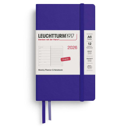 Kalender Weekly Planner & Notebook 2026 A6 Ink i gruppen  Papir & Blokk / Kalendere / 12 md kalendere hos Pen Store (136237) Kalender Weekly Planner & Notebook 2026 A6 Ink i gruppen  Papir & Blokk / Kalendere / 12 md kalendere hos Pen Store (136237)
