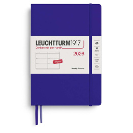 Kalender Weekly Planner 2026 A5 Ink i gruppen  Papir & Blokk / Kalendere / 12 md kalendere hos Pen Store (136258)
