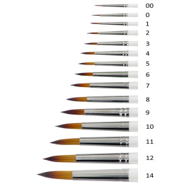 Memory Point Rund St 000 i gruppen Kunstnermateriell / Pensler / Syntetiske pensler hos Pen Store (136276)