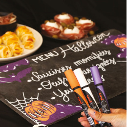 Chalk Marker PWE-5M Halloween 4-sett i gruppen Penner / Merking og kontor / Merkepenner hos Pen Store (136283) Chalk Marker PWE-5M Halloween 4-sett i gruppen Penner / Merking og kontor / Merkepenner hos Pen Store (136283)