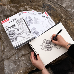 Pin Fine Line Dotwork Set i gruppen Penner / Skrive / Fineliners hos Pen Store (136284)