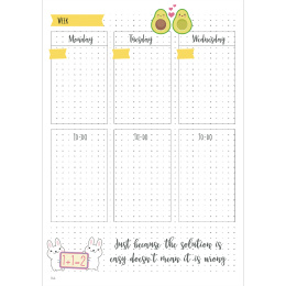 My Kawaii Journal i gruppen Hobby & Kreativitet / Teknikker / Bullet Journal hos Pen Store (136289)