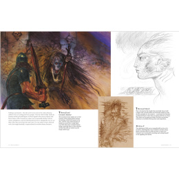 John Howe's Ultimate Fantasy Art Academy i gruppen Hobby & Kreativitet / Bøker / Inspirasjonsbøker hos Pen Store (136290)