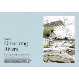 How to Draw a River: from the Source to the Sea i gruppen Hobby & Kreativitet / Bøker / Instruksjonsbøker hos Pen Store (136292)