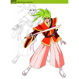 Mega Manga Characters i gruppen Hobby & Kreativitet / Bøker / Instruksjonsbøker hos Pen Store (136309)