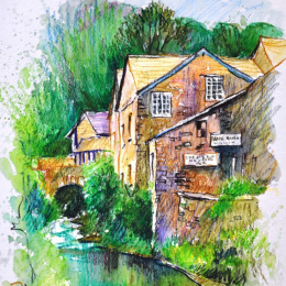 Sketching Outdoors i gruppen Hobby & Kreativitet / Bøker / Inspirasjonsbøker hos Pen Store (136312)