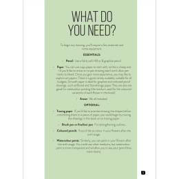 Draw 100: Flowers i gruppen Hobby & Kreativitet / Bøker / Inspirasjonsbøker hos Pen Store (136315)