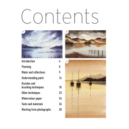 The Easy Guide to Painting Water in Watercolour i gruppen Hobby & Kreativitet / Bøker / Instruksjonsbøker hos Pen Store (136317)