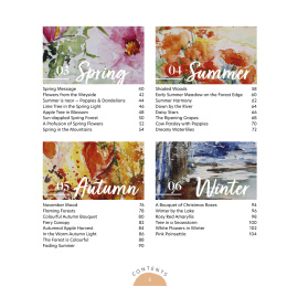 Nature in Watercolour i gruppen Hobby & Kreativitet / Bøker / Instruksjonsbøker hos Pen Store (136320)