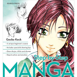 Step-by-Step Manga i gruppen Hobby & Kreativitet / Bøker / Inspirasjonsbøker hos Pen Store (136321)
