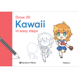 Draw 30: Kawaii i gruppen Hobby & Kreativitet / Bøker / Instruksjonsbøker hos Pen Store (136323)