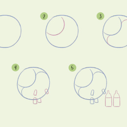 Draw 30: Kawaii i gruppen Hobby & Kreativitet / Bøker / Instruksjonsbøker hos Pen Store (136323)