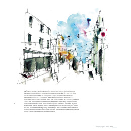 Line & Wash in the Urban Landscape i gruppen Hobby & Kreativitet / Bøker / Inspirasjonsbøker hos Pen Store (136325)