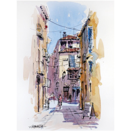 Plein Air Painting with Watercolours i gruppen Hobby & Kreativitet / Bøker / Instruksjonsbøker hos Pen Store (136327)