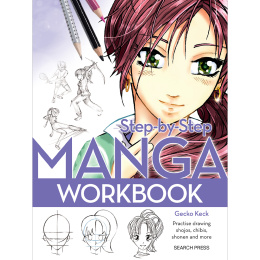 Step-by-Step Manga Workbook i gruppen Hobby & Kreativitet / Bøker / Inspirasjonsbøker hos Pen Store (136329)