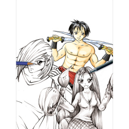 Step-by-Step Manga Workbook i gruppen Hobby & Kreativitet / Bøker / Inspirasjonsbøker hos Pen Store (136329)