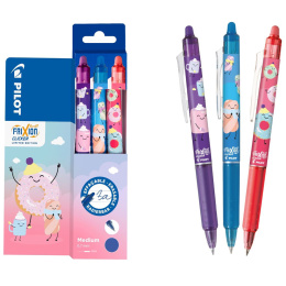 Frixion Clicker Fancy 0.7 3-pakning i gruppen Penner / Skrive / Gelpenner hos Pen Store (136350)