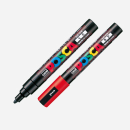 Posca PC-5M Standard tones 8-sett i gruppen Penner / Kunstnerpenner / Akrylmarkers hos Pen Store (136465)