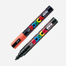 Posca PC-5M Soft tones 7-sett i gruppen Penner / Kunstnerpenner / Akrylmarkers hos Pen Store (136466)