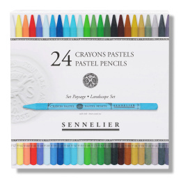 Pastellpennsett 24-pack Landscape i gruppen Penner / Kunstnerpenner / Pastellblyanter hos Pen Store (136579)