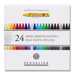 Pastellpennsett 24-pack korte + 12 tomme i gruppen Penner / Kunstnerpenner / Pastellblyanter hos Pen Store (136581)