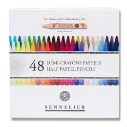 Pastellpennsett 48-pack korte i gruppen Penner / Kunstnerpenner / Pastellblyanter hos Pen Store (136582)