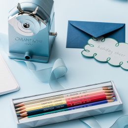 Bicolor Alpine Frost 9‑sett + pensel i gruppen Penner / Kunstnerpenner / Akvarellblyanter hos Pen Store (136599)