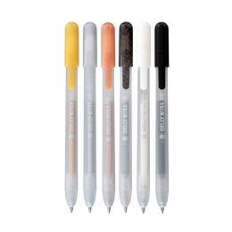 Gelly Roll Click 6-pakning i gruppen Penner / Skrive / Gelpenner hos Pen Store (136604)