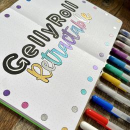 Gelly Roll Click Metallic 10-pakning i gruppen Penner / Skrive / Gelpenner hos Pen Store (136605)