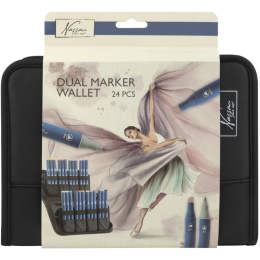 Marker Wallet 24 Penner i gruppen Penner / Kunstnerpenner / Illustrasjonmarkers hos Pen Store (136611)