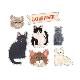 Sticker pack Kahoko Cat i gruppen Hobby & Kreativitet / Skape / Stickers hos Pen Store (136612)