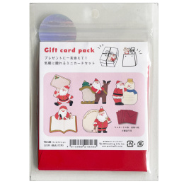 Julekort + konvolutter 5-pakning #2 i gruppen Hobby & Kreativitet / Høytider og sesong / Kort og konvolutter hos Pen Store (136615)